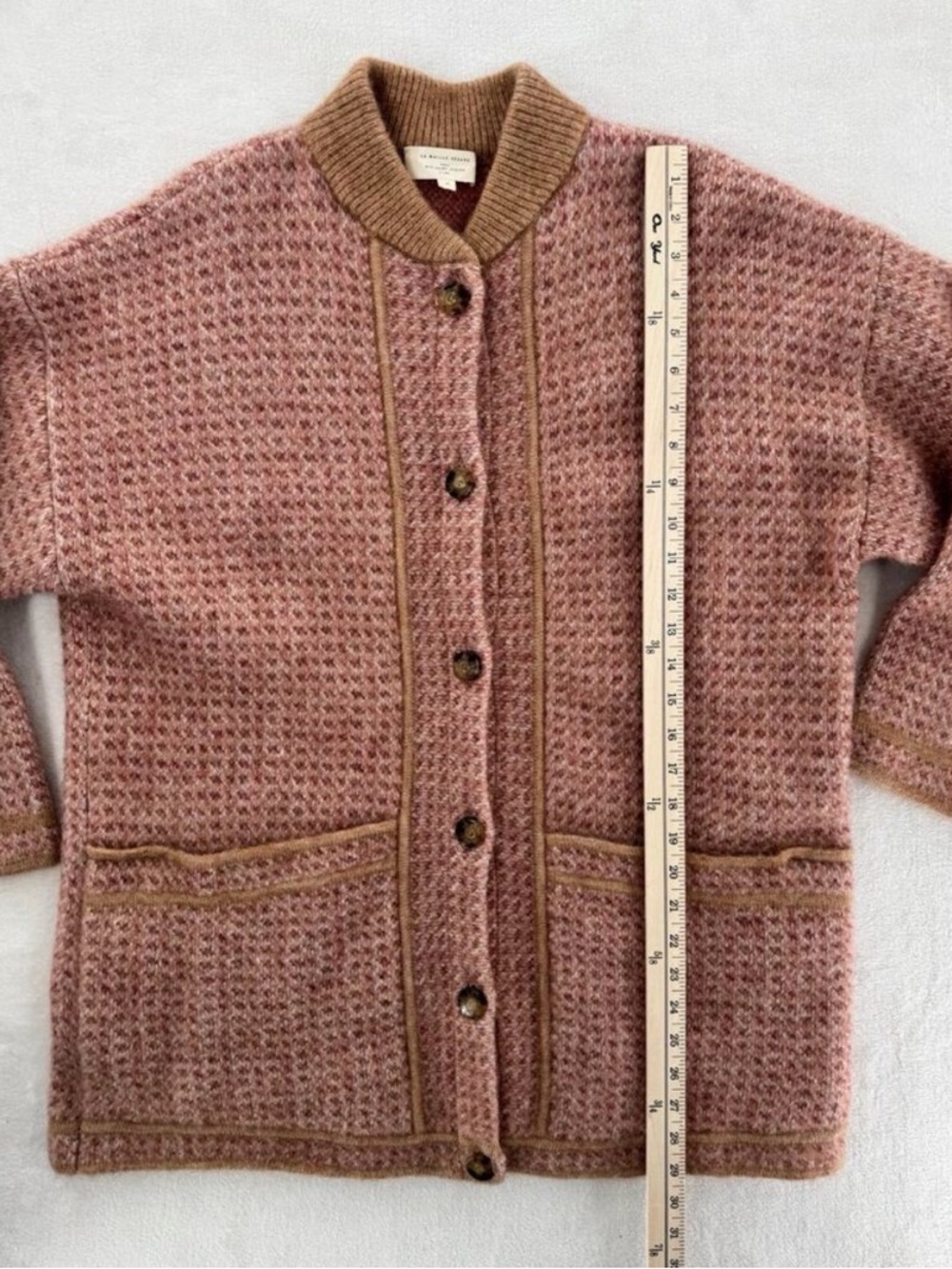 Sezane Nathael Sweater Jacket - Picture 2 of 6